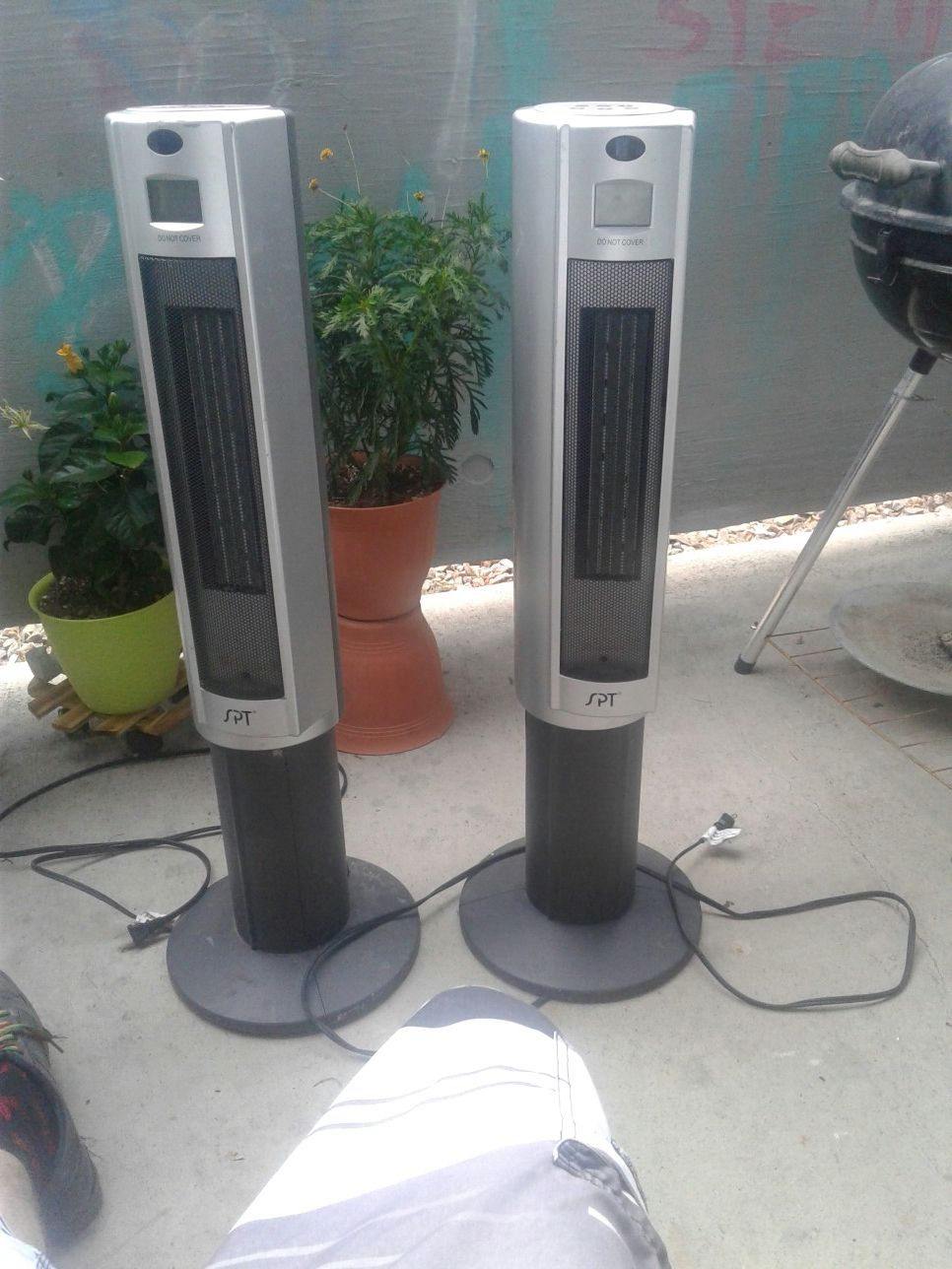 Tower fan/ heater