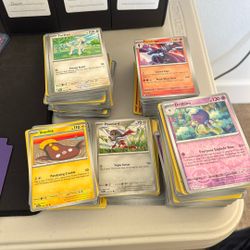 Pokemon Commons/reverse sorted by Type