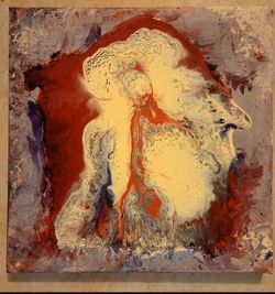 Abstract Original Painting 8" x 8" *30.00* Home Decor Artwork