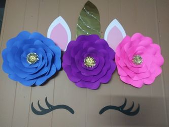 Decoracion de unicornio para fiestas.