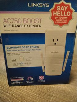 Linksys Wi-Fi Range Extender 