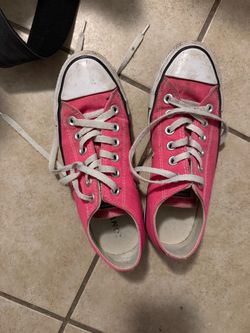 Pink converse