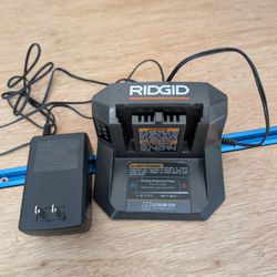 Ridgid 18v Battery Charger Like  New 
