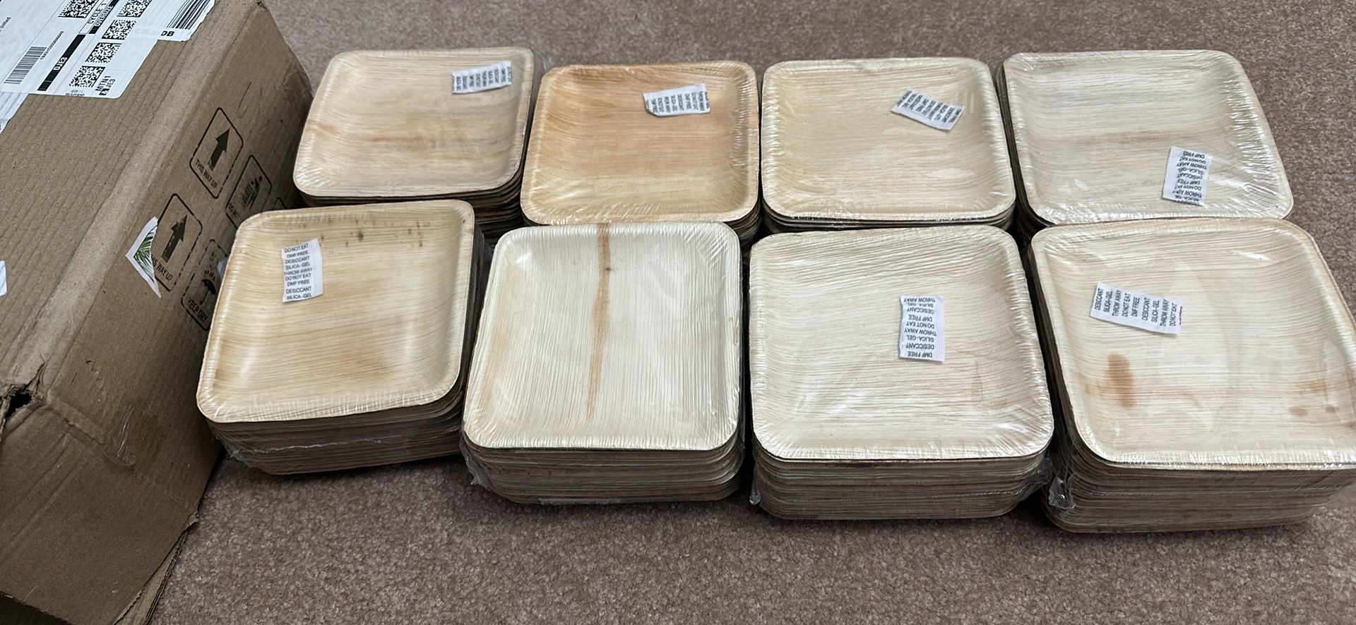 200 Palm leaf dinnerware
