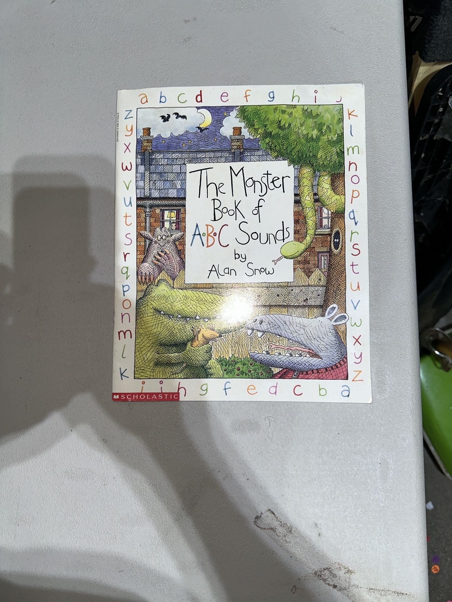 Eight Vintage Kids Halloween and Monster Books 