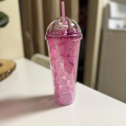 Hello Kitty Cup W/ Straw