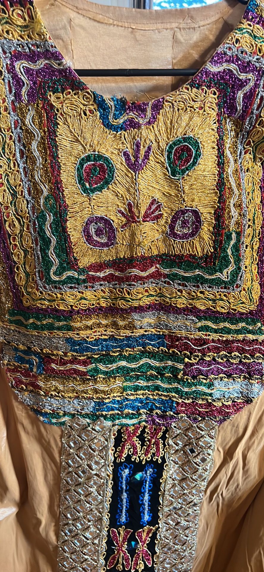 Palestinian Dress Embroidered thobe/ A3ba 