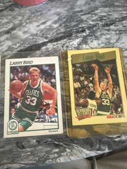 Larry Bird NBA Hoops Basketball Cards