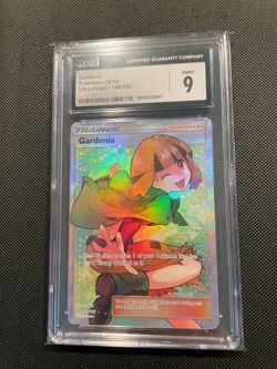 Gardenia Full Art CGC Graded 9 *MINT* Sun & Moon Ultra Prism 149/156 Trainer Pokemon Slab PSA Waifu BGS