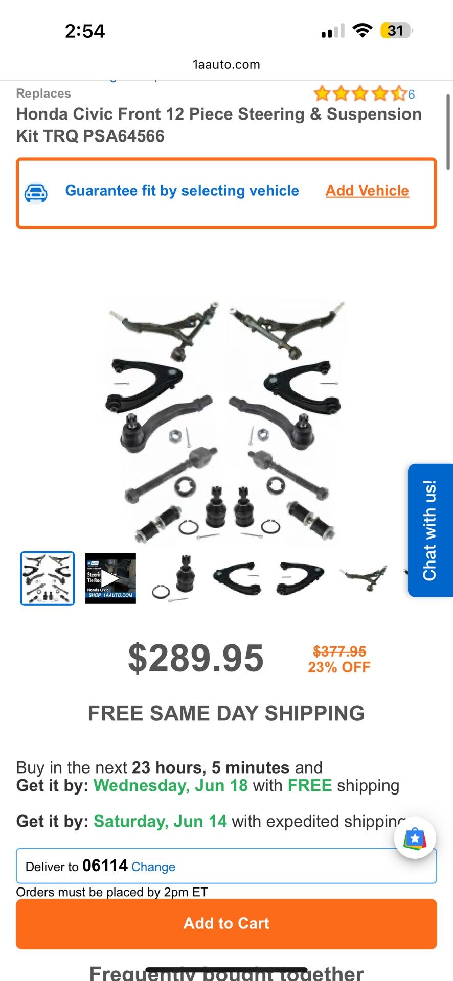 Honda Civic Front End Kit