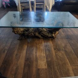 Glass Top Coffee Table