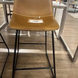 Bar Height Bar Stools Set of 1, Counter Stools with Backs, Modern Bar Stools for Kitchen Island, Bar Stools 30 Inch Seat Height