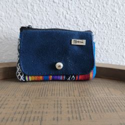Mini Wallet Handmade Chamois