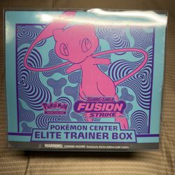 Fusion Strike Pokemon Center ETB 