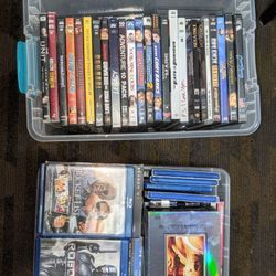 DVDs & blu-rays. 