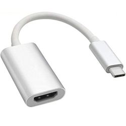 USB C to HDMI Adapter, Type C to HDMI Converter (Thunderbolt 3 Compatible) 4K@30Hz for MacBook Pro, Google Chromebook Pixel,Dell XPS Samsung Galaxy S8