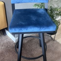 Blue Swivel Chair