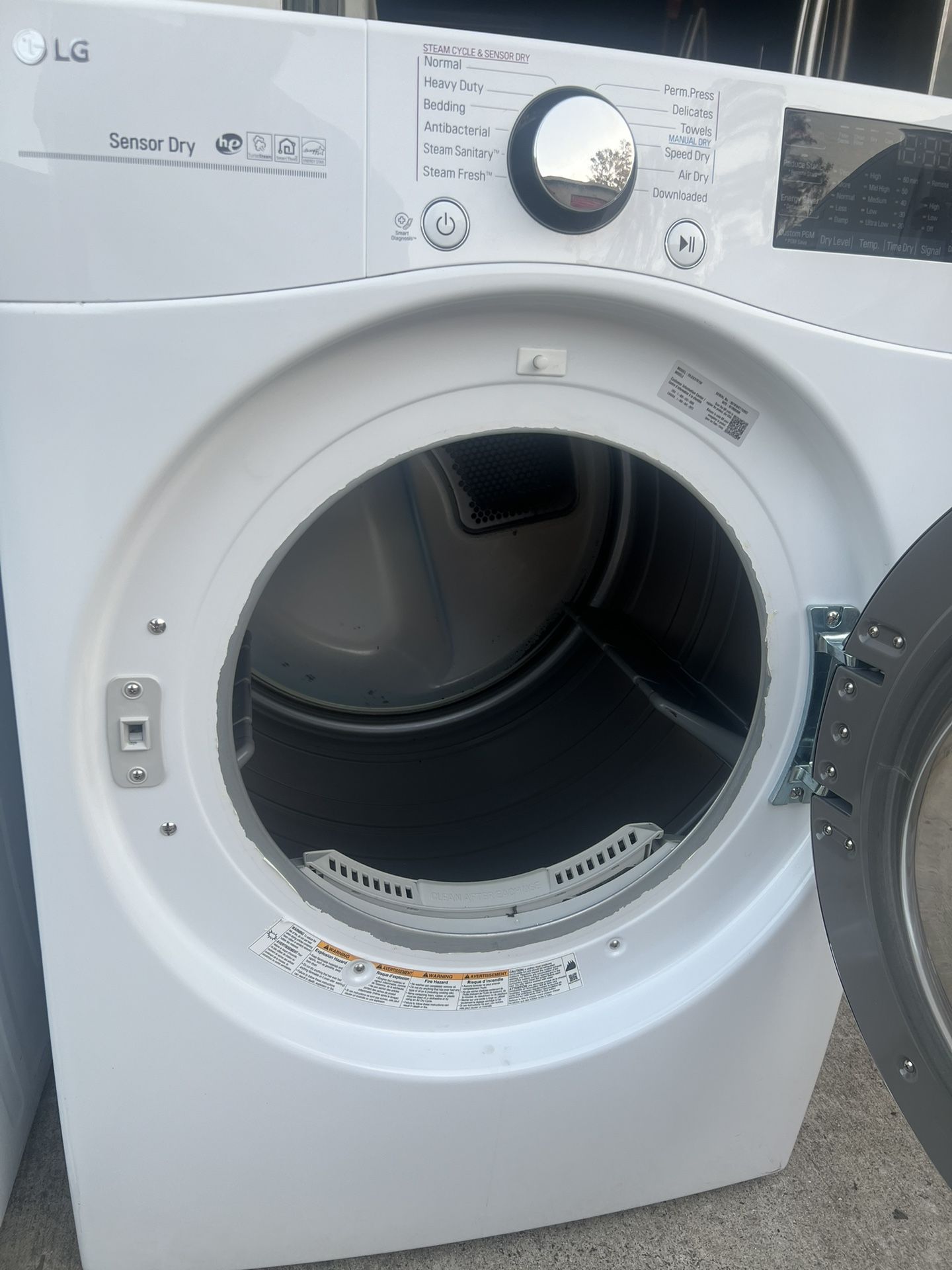 Early 2020 Lg dryer