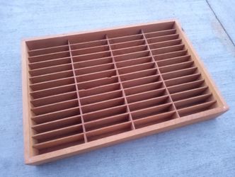 Wood Crate Cassette Holder 