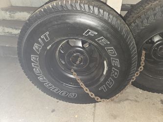 4 tires 31X10.60 R15 LT 109R