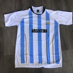 Argentina Soccer Shirt - XL