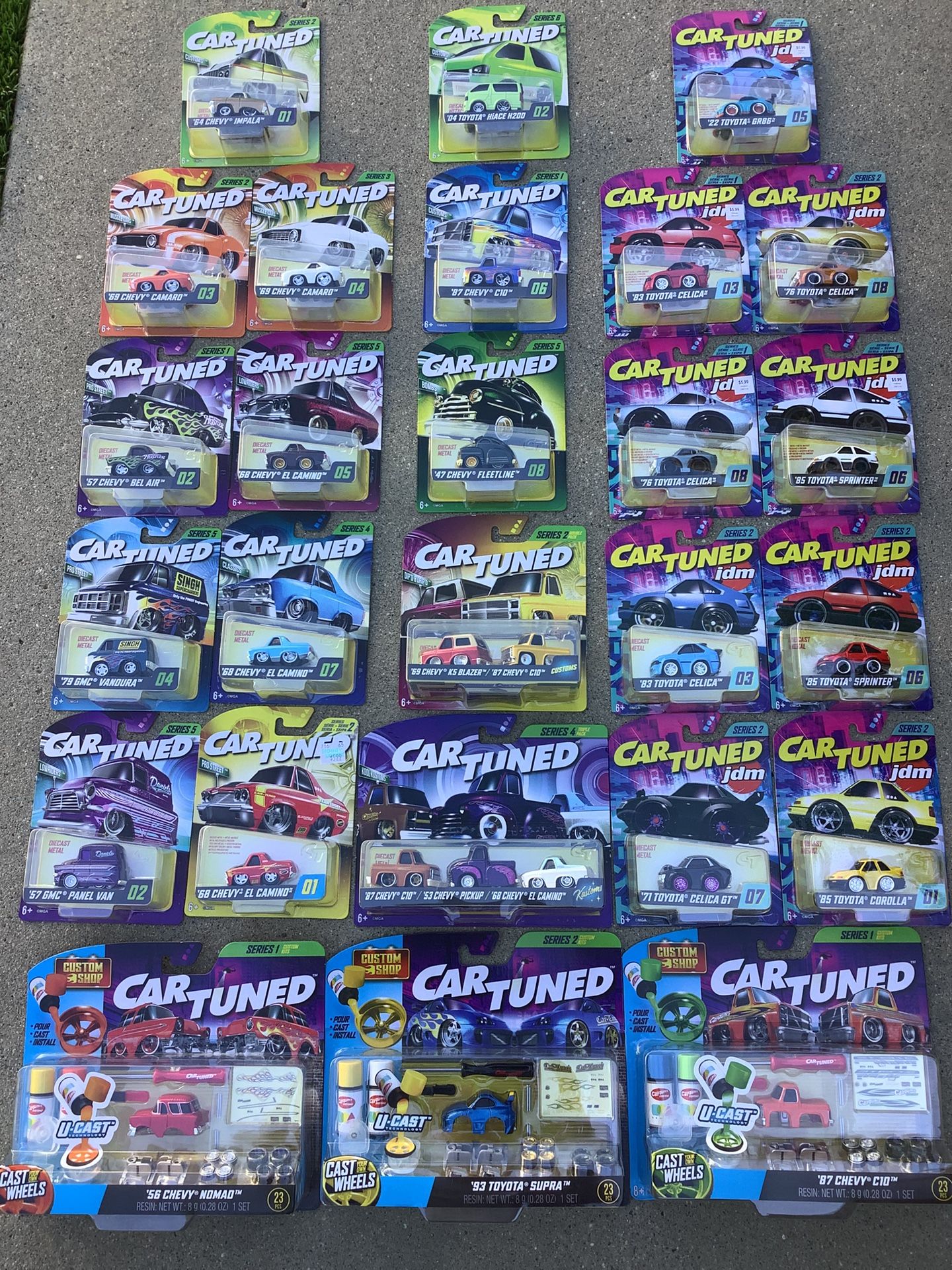 Car Tuned MGA Lowrider + JDM Die Cast Cars (Valencia) $10 $15 $20 Each One