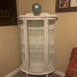 White China Cabinet 