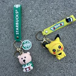 Vintage 2015 Pikachu Pokémon Keychain