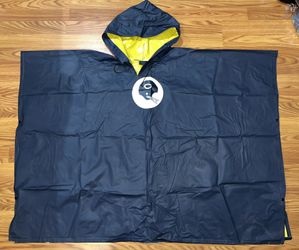 Vintage 1960’s-70’s Chicago Bears Navy Rain Poncho