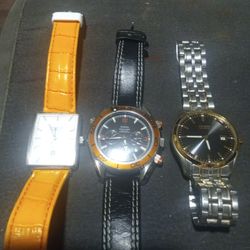 4 Nice High End Watches 200 Cash For All Three