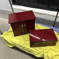 Set Of Two His & Her Jewelry Boxes; For Your Ease Only  By Lori Greiner’s