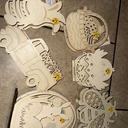 Light Up Easter Spring Wooden Craft Kits