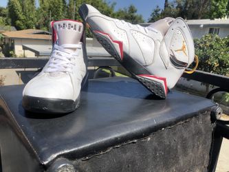 Air Jordan 7 Retro 'Cardinal' 2006 304775-101 Sz 12