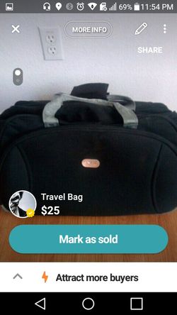 Cool travel bag