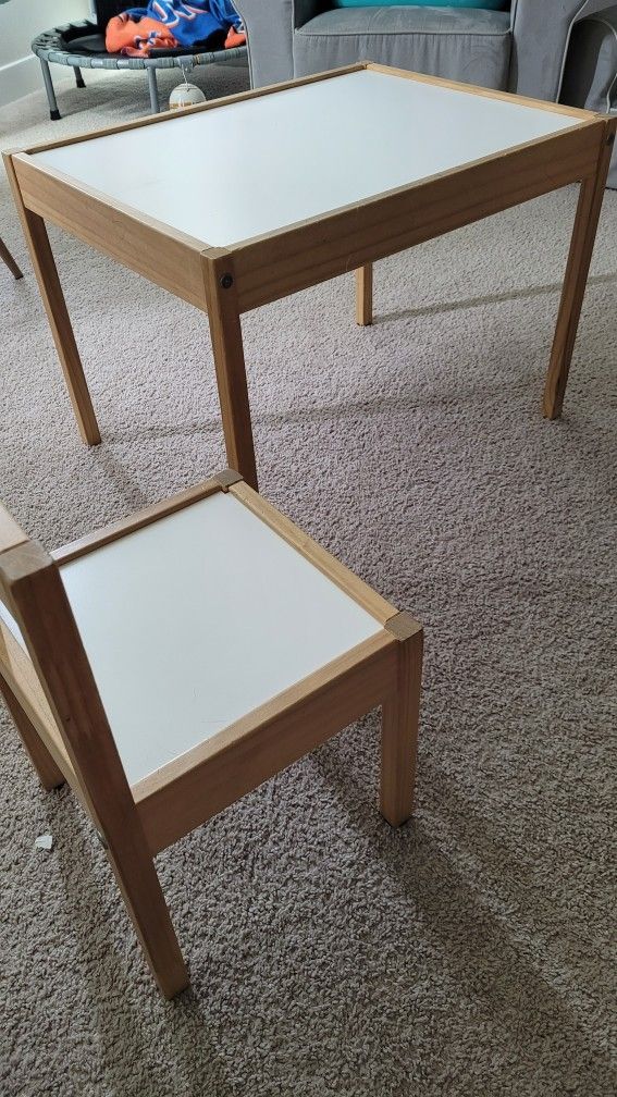 IKEA Kids Table With One Chair