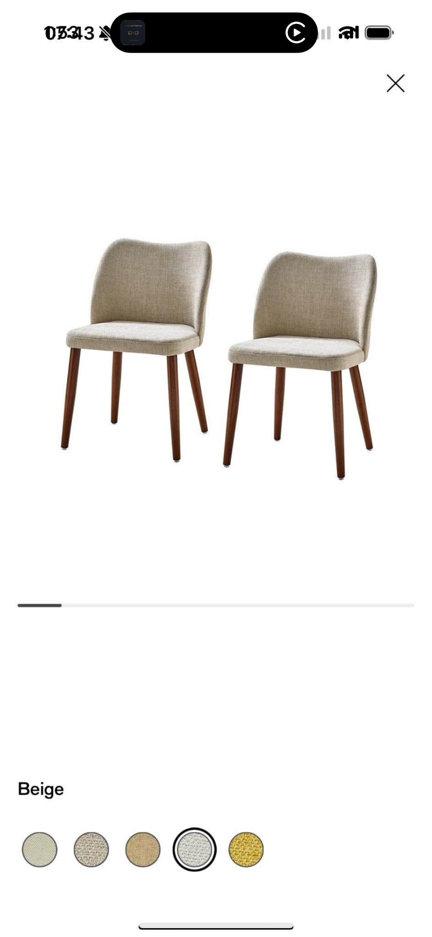 Dining chairs