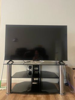 Black TV Stand