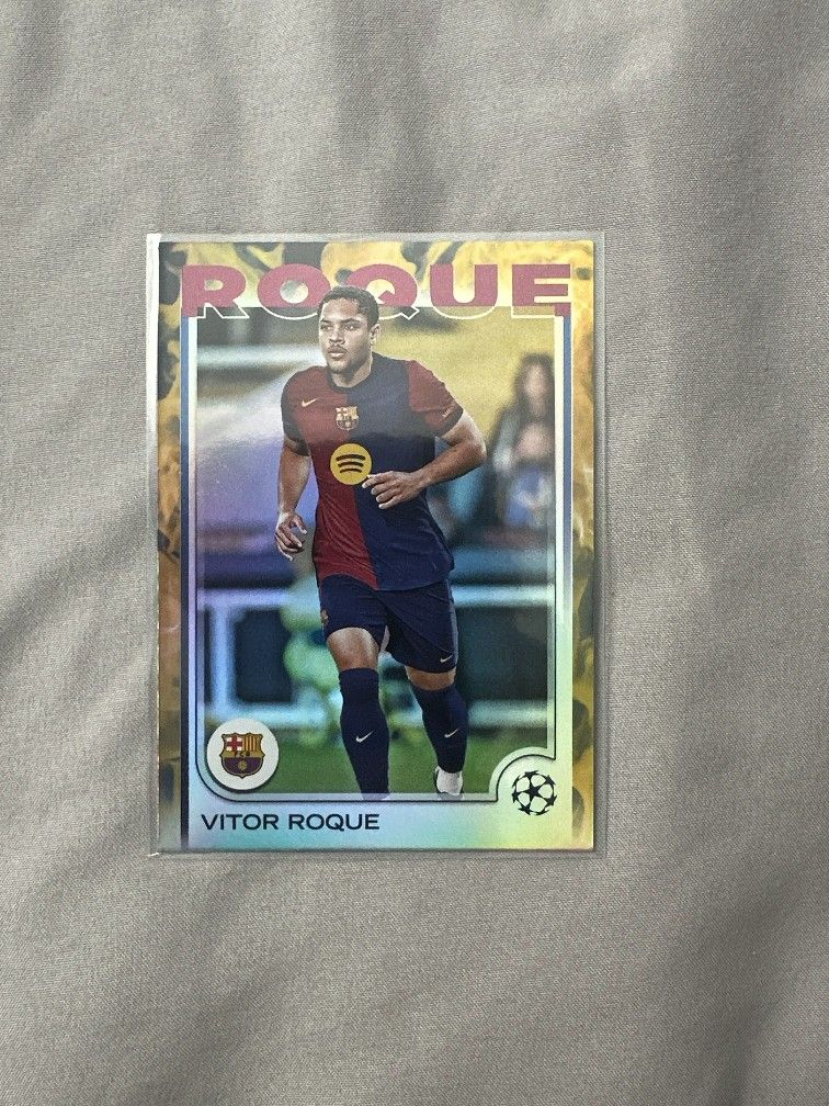 Vitor Roque - Weston McKennie Soccer Cards