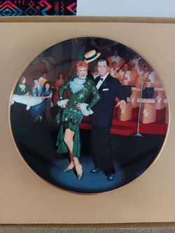 I Love Lucy Night at the Copa Collectors Plate