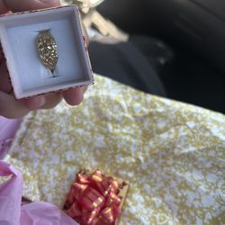 10k Gold Nugget Ring 
