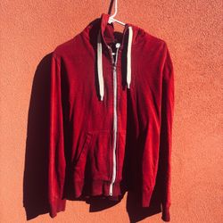Red zipper jacket men’s