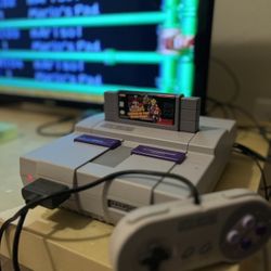 Super Nintendo Entertainment System SNES Original Model Games Sold Separately
