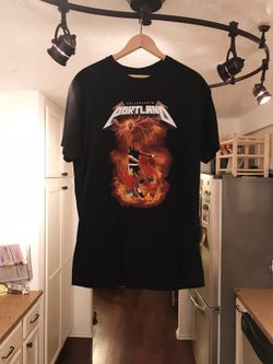 Trailblazers Metallica-inspired T