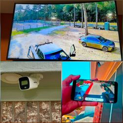 #4 Cam@ras De Seguridad -4 CCTV Security C@meras With Recorder❗️INST@LLED❗️INST@LADAS 💯