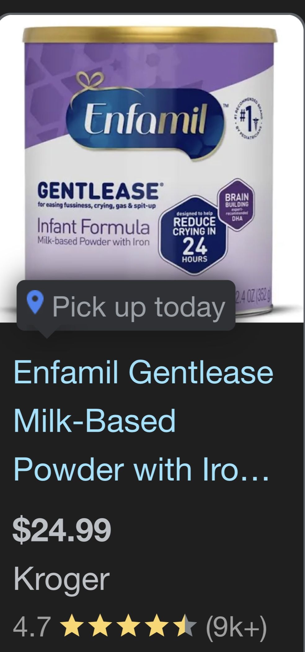 leche enfamil gentlease