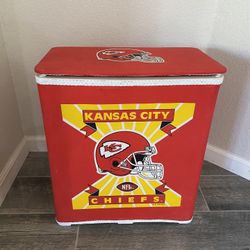 KC Chiefs Clothes Hamper - Great Condition
