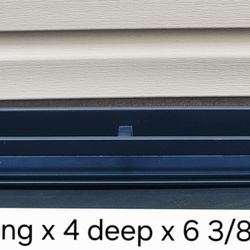 Dark Navy Blue Wall Book Picture Storage Shelf Cubby