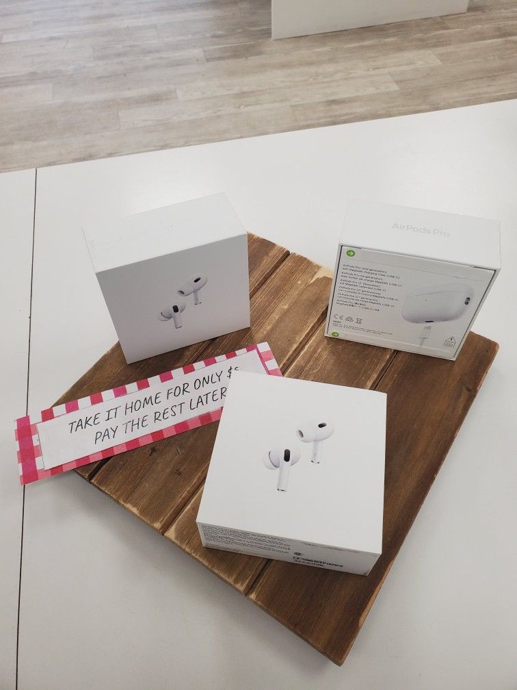 🎶 Apple AirPods Pro 2nd Gen with MagSafe Case (Brand New) – Save $30 Instantly! $1 Down Option with 1 year Coverage