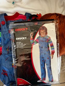 Chucky Child Halloween Costume with Wig