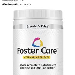 Unopened Foster Care Kitten Milk Replacer 